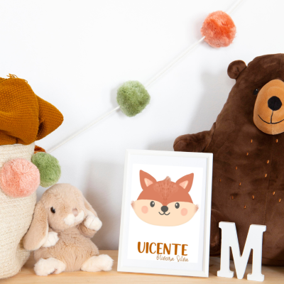 Ilustração personalizável FOX