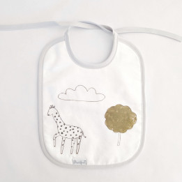 Babete de fita Girafa