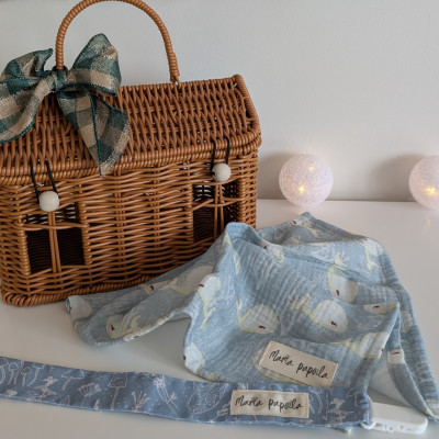 Mini Fralda de musselina...