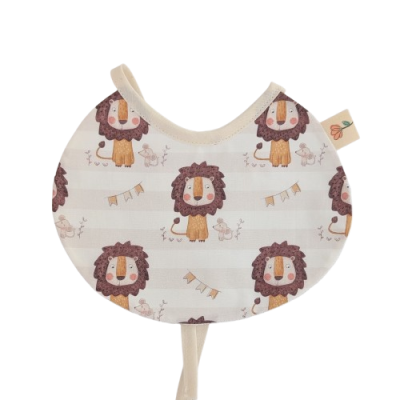 Babete de fita Leões