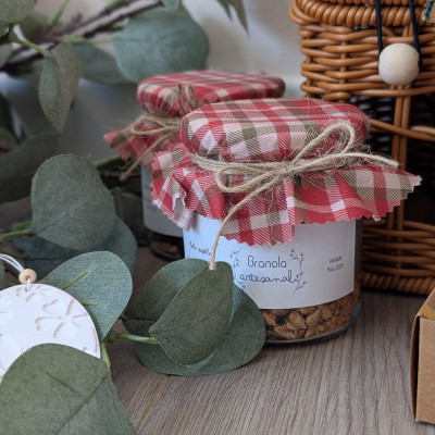 Granola artesanal sem aveia...