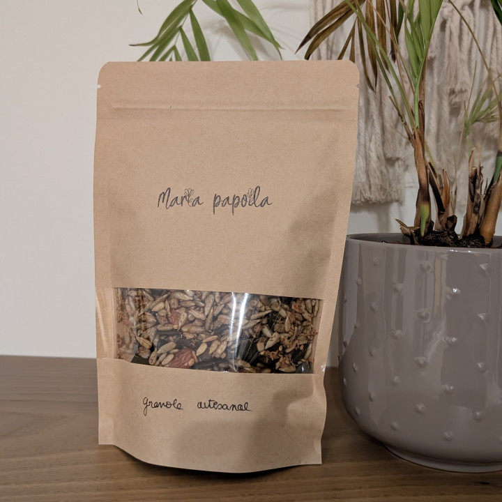 Granola artesanal sem aveia (embalagem 220gr)